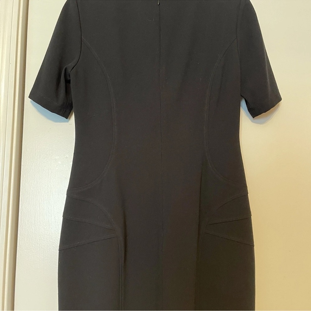 David Meister Women's Black Knee Length Dress Size 10 Regular - Picture 4 of 7